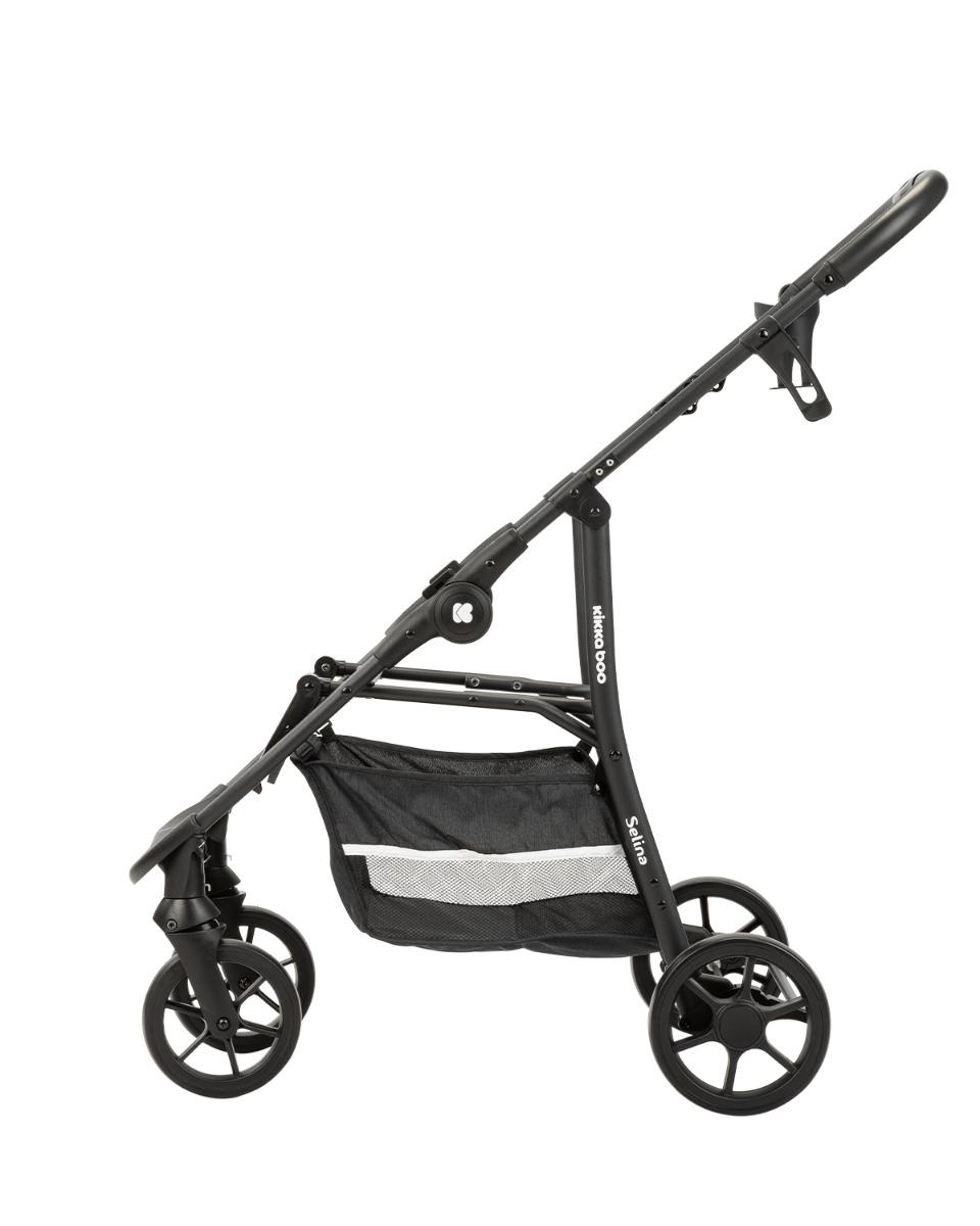 Комбинирана количка 3 в 1 Selina Light Grey KIKKABOO - Image 3