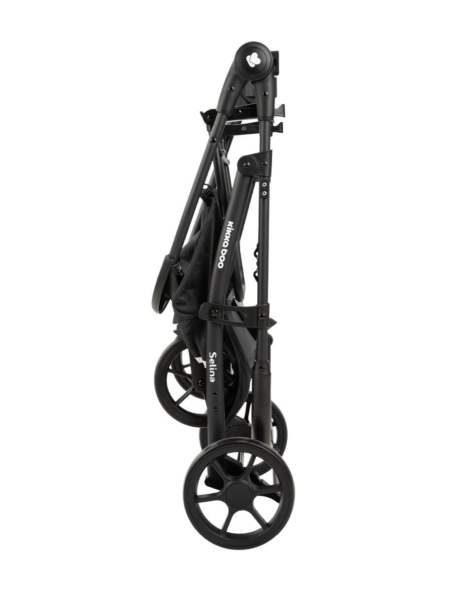 Комбинирана количка 3 в 1 Selina Light Grey KIKKABOO - Image 18