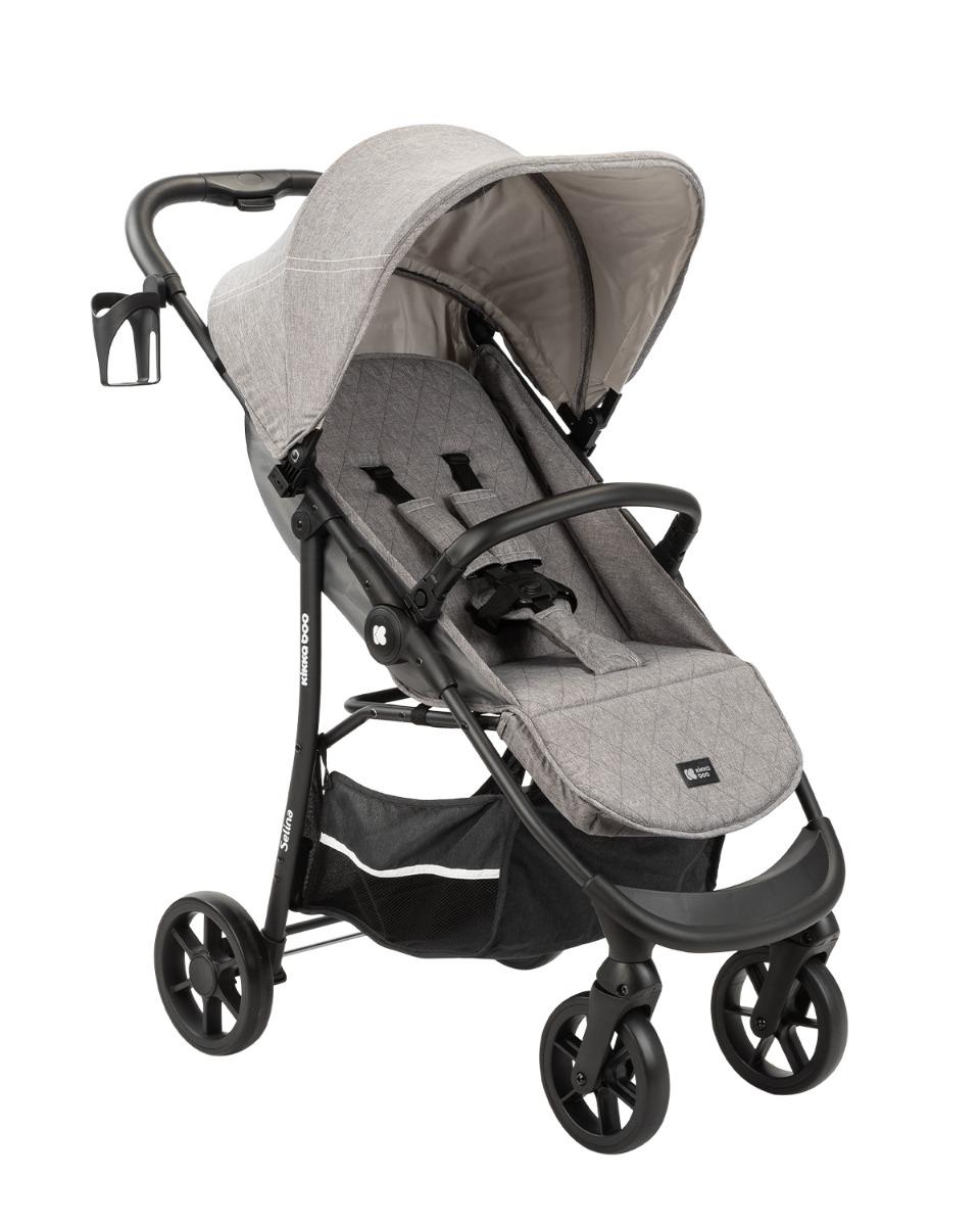 Комбинирана количка 3 в 1 Selina Light Grey KIKKABOO - Image 8