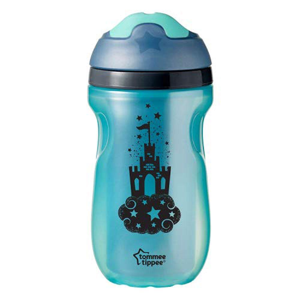Неразливаща се термо чаша с твърд накрайник 260 мл. 12+м СИН TT.0139.001 TOMMEE TIPPEE
