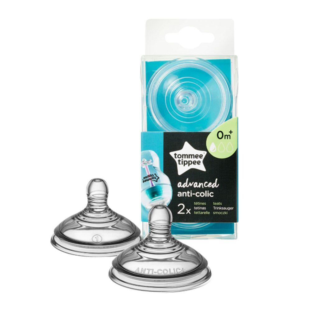 Биберон 1 капка 0+ ANTI-COLIC+SLOW 2 БР. 42102651 TOMMEE TIPPEE