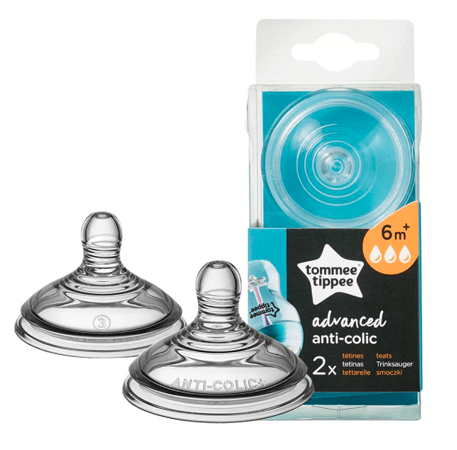 Биберони Advanced Anti-Colic Fast 3 капки 6м+ 2 бр. 42122451 TOMMEE TIPPEE