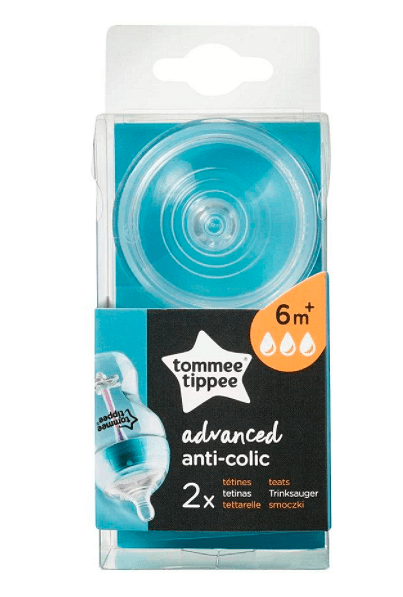 Биберони Advanced Anti-Colic Fast 3 капки 6м+ 2 бр. 42122451 TOMMEE TIPPEE - Image 4