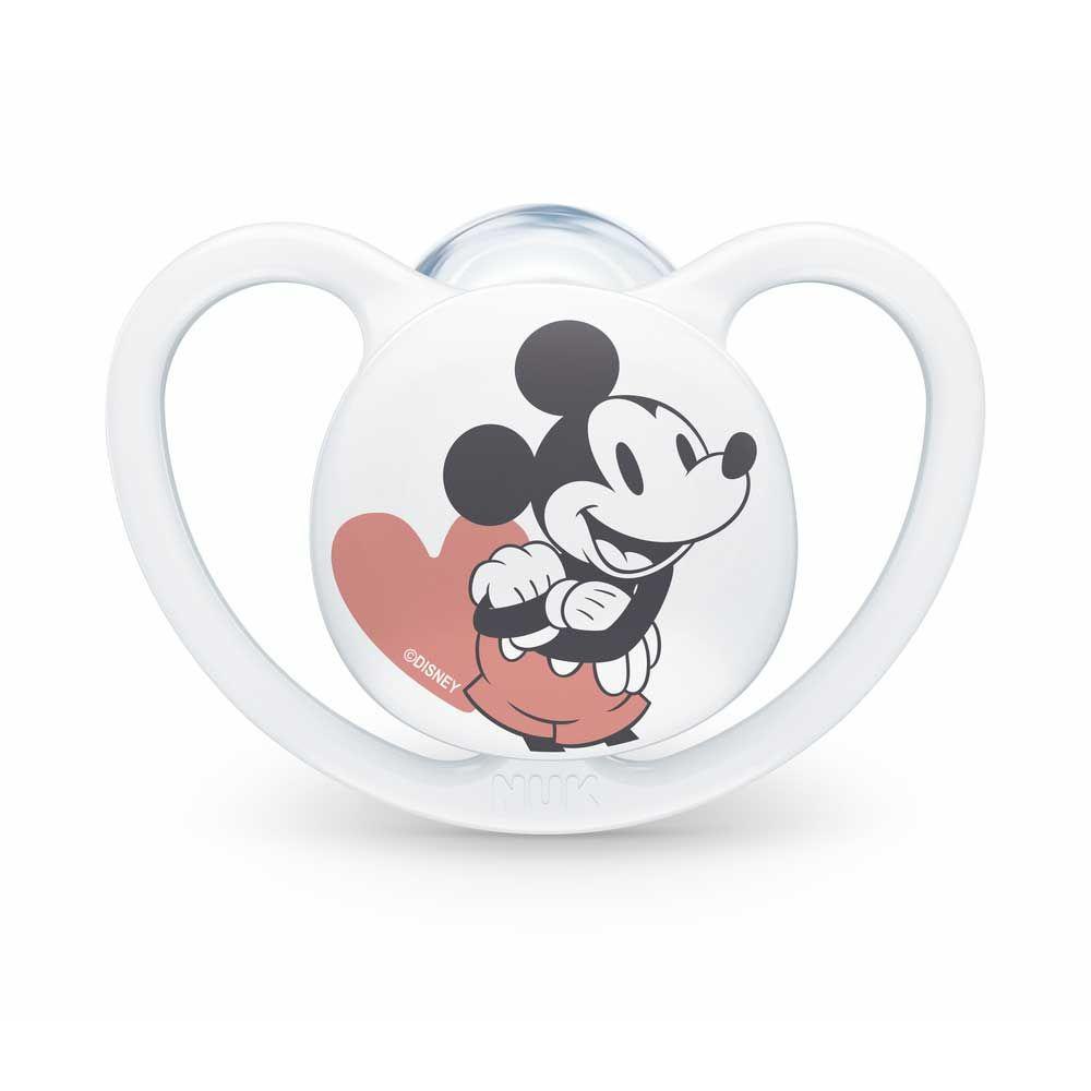 Силиконова залъгалка 6-18 м. SPACE MICKEY 10.730.716 NUK - Image 2