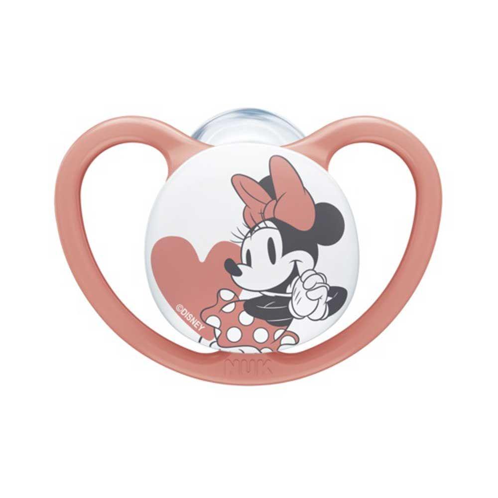 Силиконова залъгалка 6-18 м. SPACE MICKEY 10.730.716 NUK - Image 3