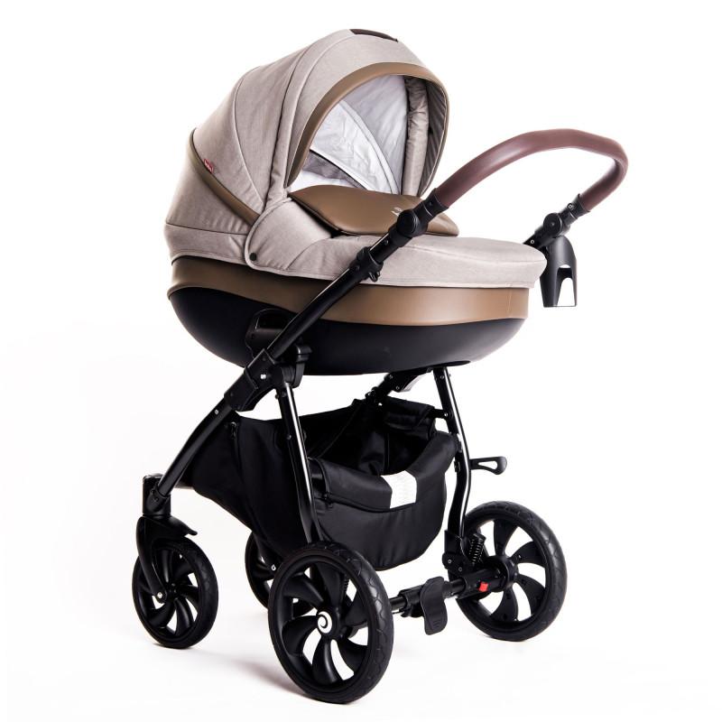 Бебешка количка Estilo 920 3 в 1 Бежов BUBA - Image 3