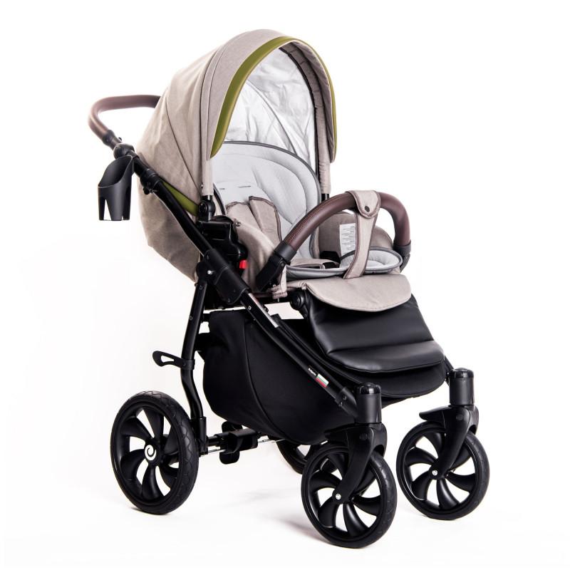 Бебешка количка Estilo 924 3 в 1 Зелен BUBA - Image 4