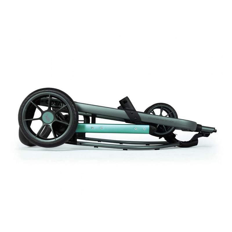Комплект количка Giggle 3 Hare wood 5в1 i-Size база и чувалче за крака COSATTO - Image 5