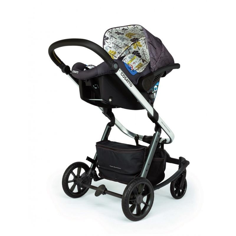 Комплект количка Giggle Quad Fika Forest 5в1 i-Size база и чувалче за крака COSATTO - Image 2