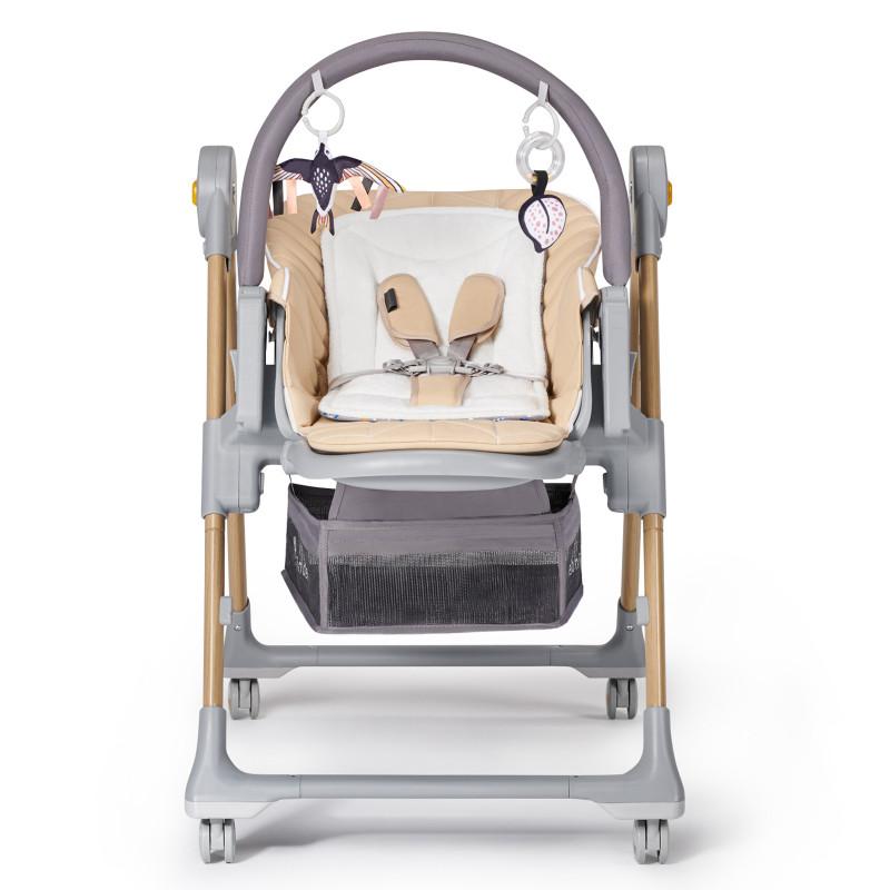 Столче за хранене LASTREE дървесно KinderKraft - Image 3