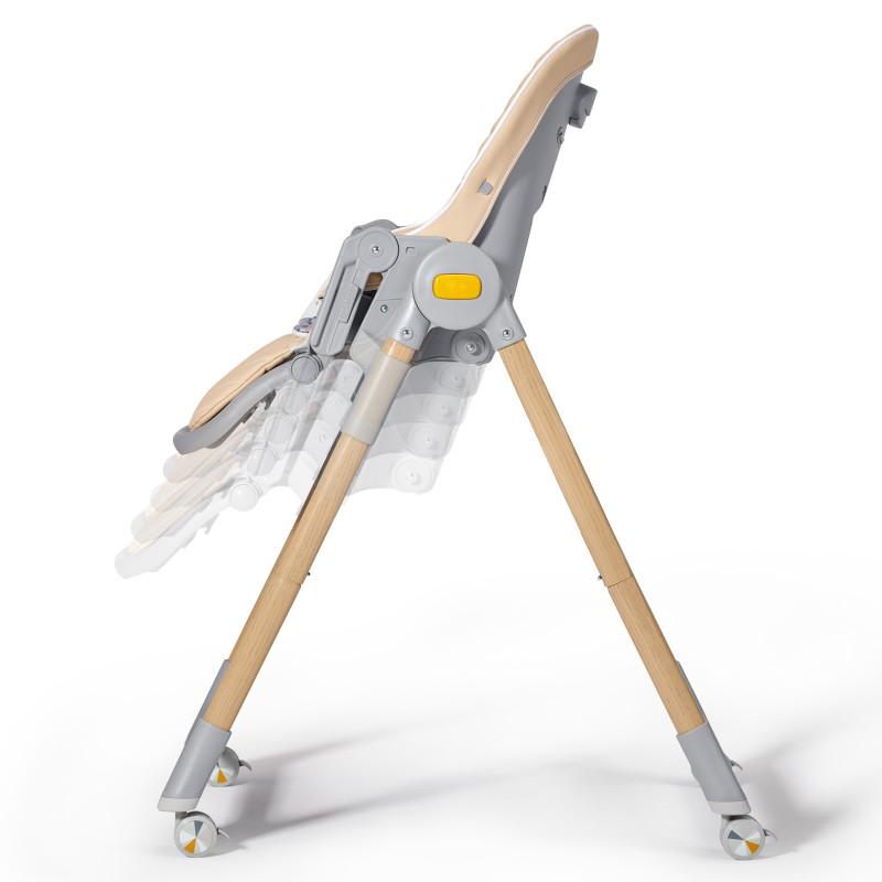 Столче за хранене LASTREE дървесно KinderKraft - Image 6