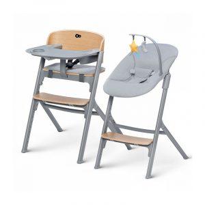 Столче за хранене LIVY+ шезлонг CALMEE дърво KinderKraft