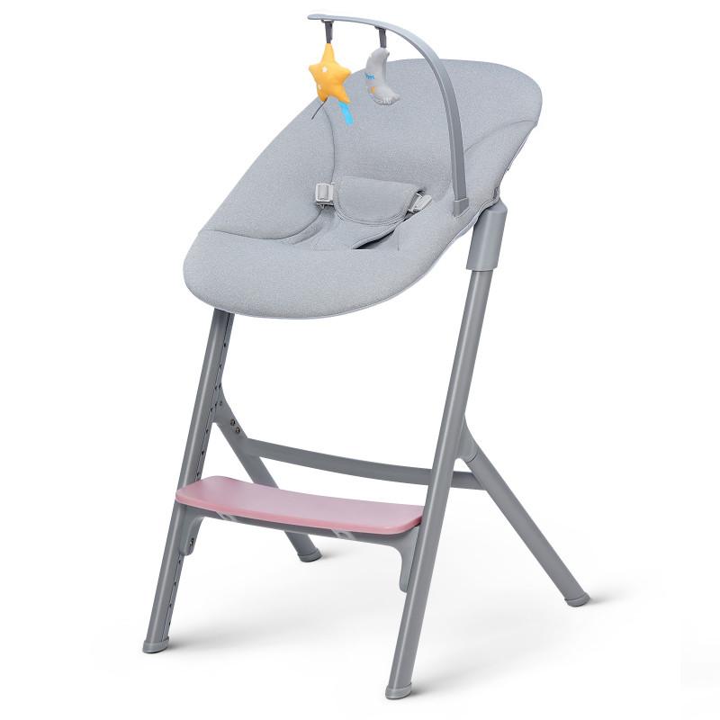 Столче за хранене LIVY + шезлонг CALMEE розов KinderKraft - Image 6
