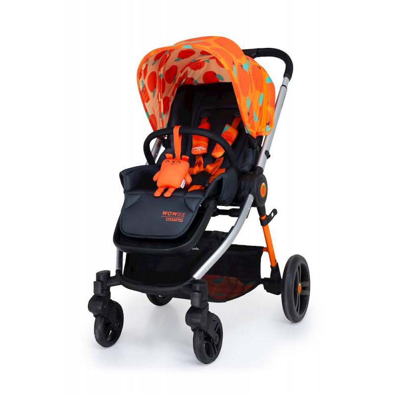 Бебешка количка 2в1 CT4520B WOWEE So Orangey + чанта COSATTO - Image 2