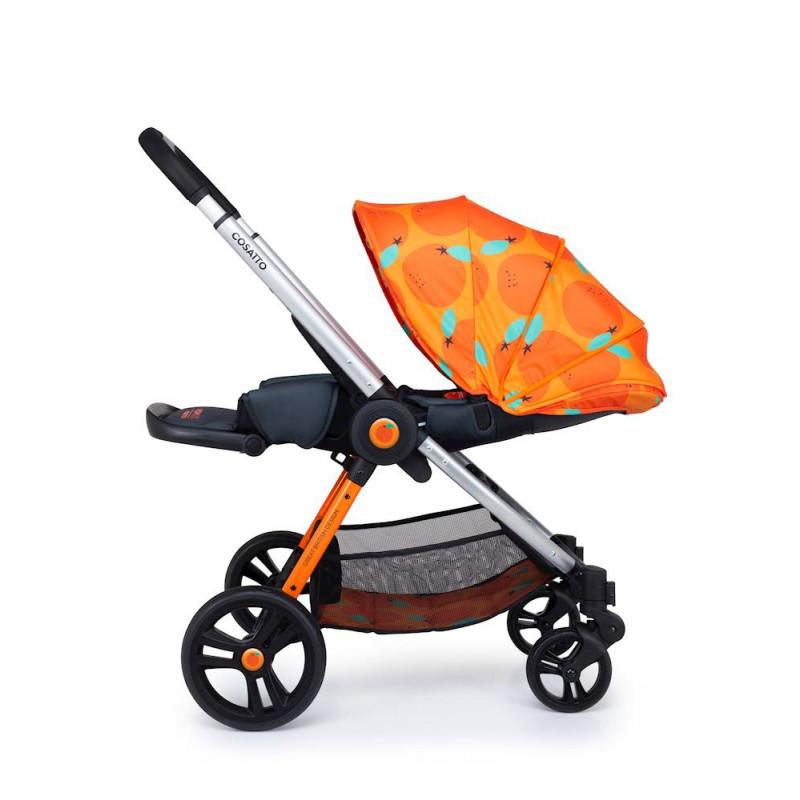 Бебешка количка 2в1 CT4520B WOWEE So Orangey + чанта COSATTO - Image 4