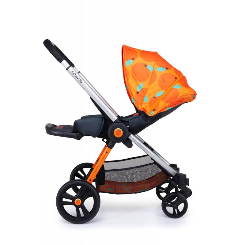 Бебешка количка 2в1 CT4520B WOWEE So Orangey + чанта COSATTO - Image 5