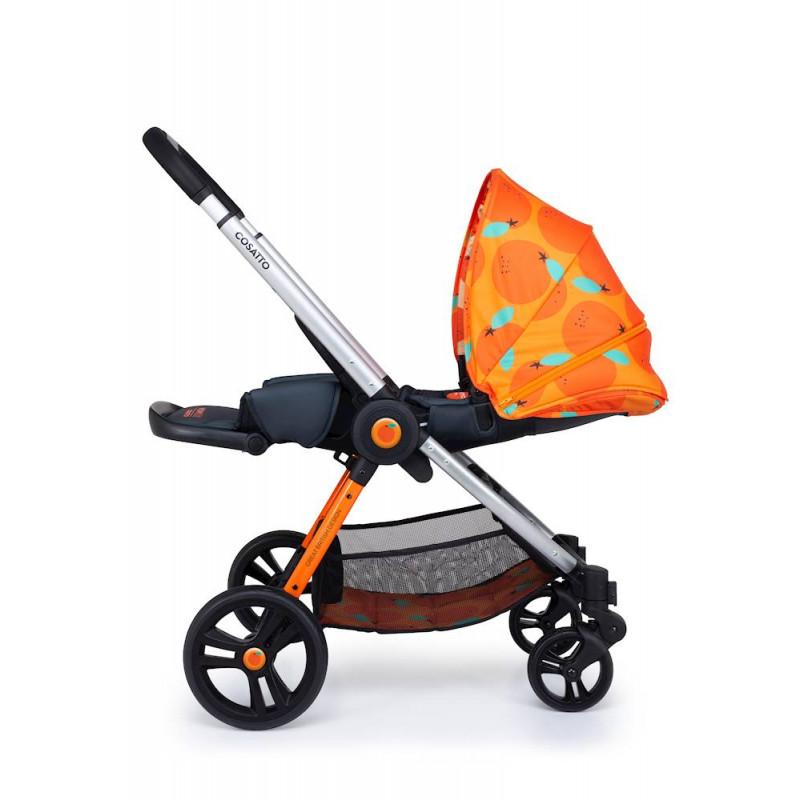 Бебешка количка 2в1 CT4520B WOWEE So Orangey + чанта COSATTO - Image 6