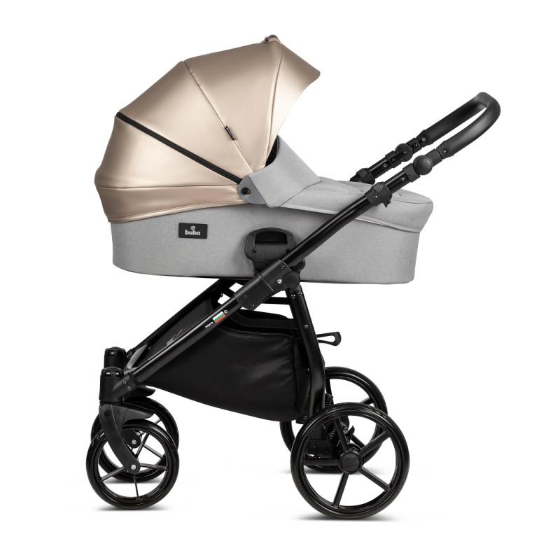 Бебешка количка Karina 3в1 252 Warm Grey BUBA - Image 3