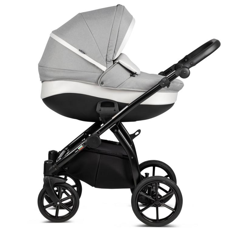 Бебешка количка Zaza 3в1 625 Warm Grey BUBA - Image 3
