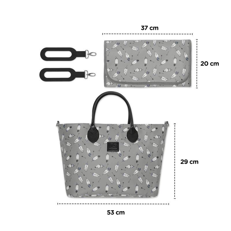 Чанта за количка/аксесоари MOMMY Черна KinderKraft - Image 6