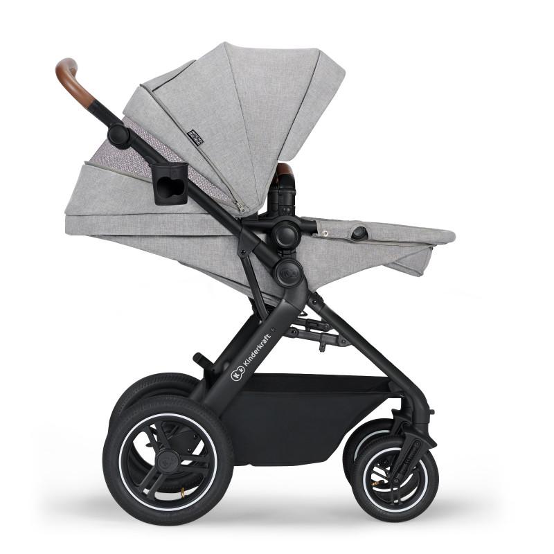 Количка B-TOUR 3в1 Светлосива KinderKraft - Image 9