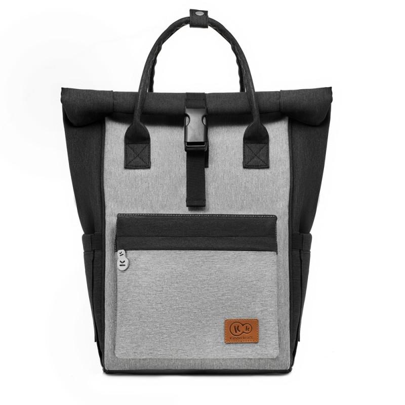 Раница за бебешки принадлежности MOONPACK Сива KinderKraft - Image 3