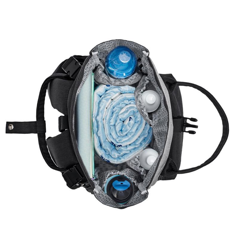 Раница за бебешки принадлежности MOONPACK Сива KinderKraft - Image 6