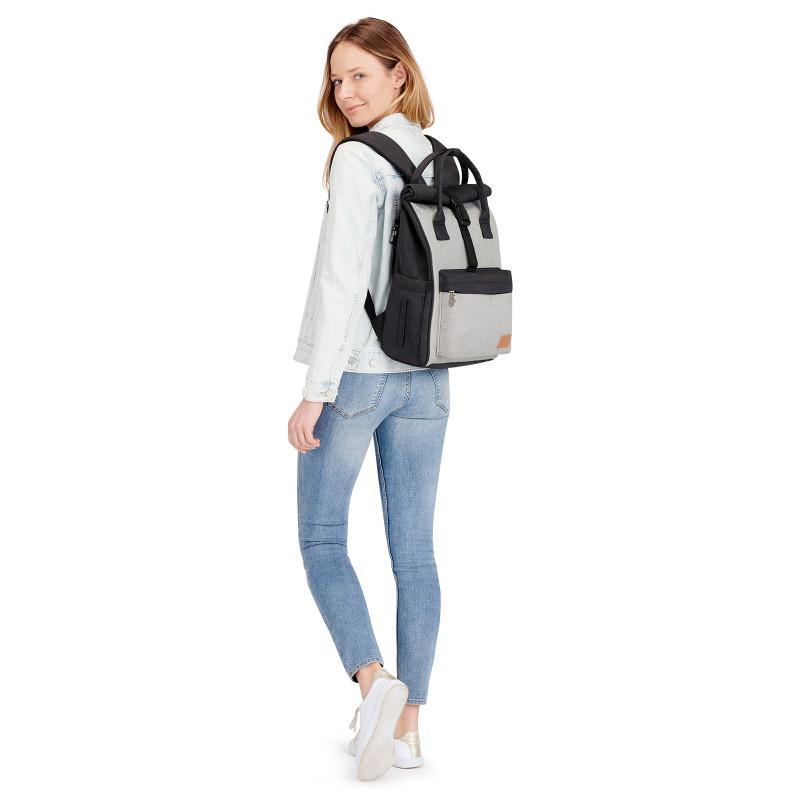 Раница за бебешки принадлежности MOONPACK Сива KinderKraft - Image 7