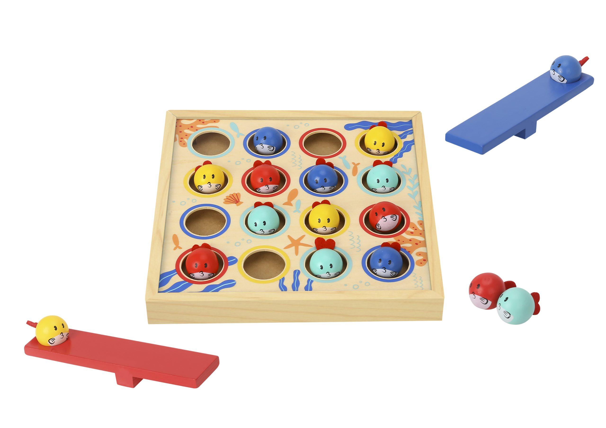 ДЪРВЕНА ИГРА РИБОЛОВ TF980 19 ЧАСТИ Tooky Toy