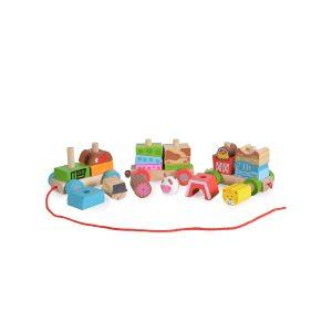 ДЪРВЕН ФЕРМЕРСКИ ВЛАК 2036 Moni Toys