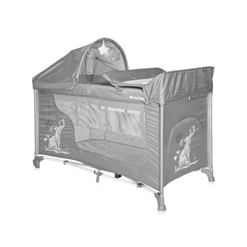 Детска кошара MOONLIGHT Rocker 2 Нива LORELLI