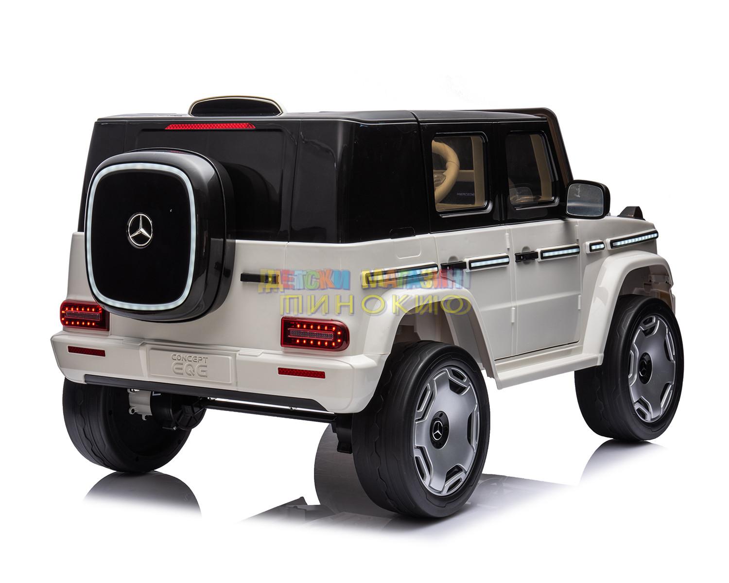 Акумулаторна кола Licensed Mercedes Benz EQG KIKKABOO - Image 14