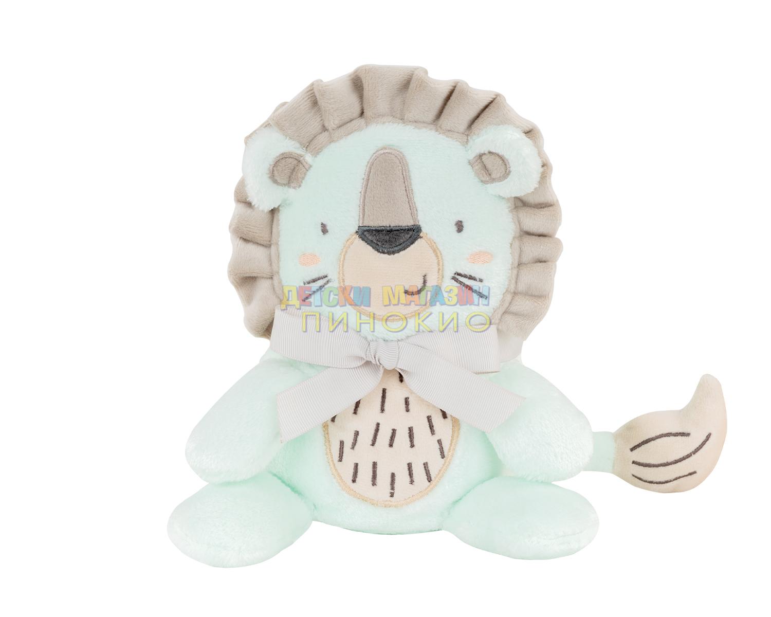 Бебешко одеяло с 3D бродерия Jungle King KIKKABOO