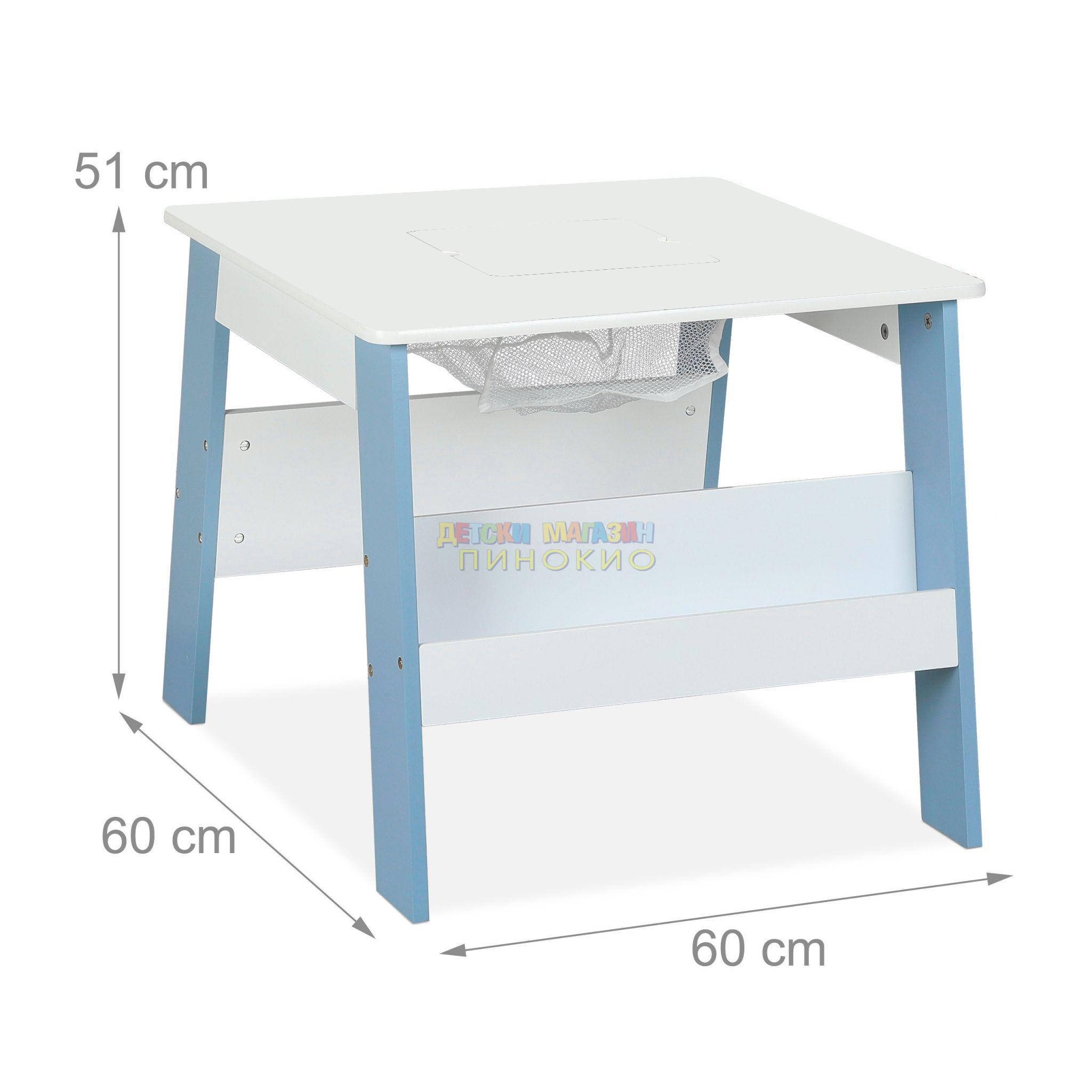 Детска дървена маса с 2 столчета TF6266 GINGER HOME - Image 5