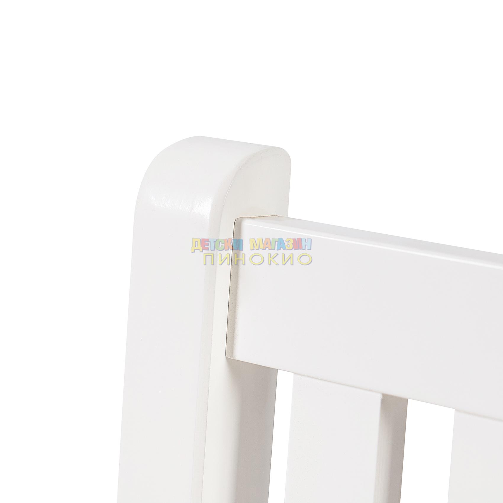 Детска дървена маса с 2 столчета TF6644-W GINGER HOME - Image 7