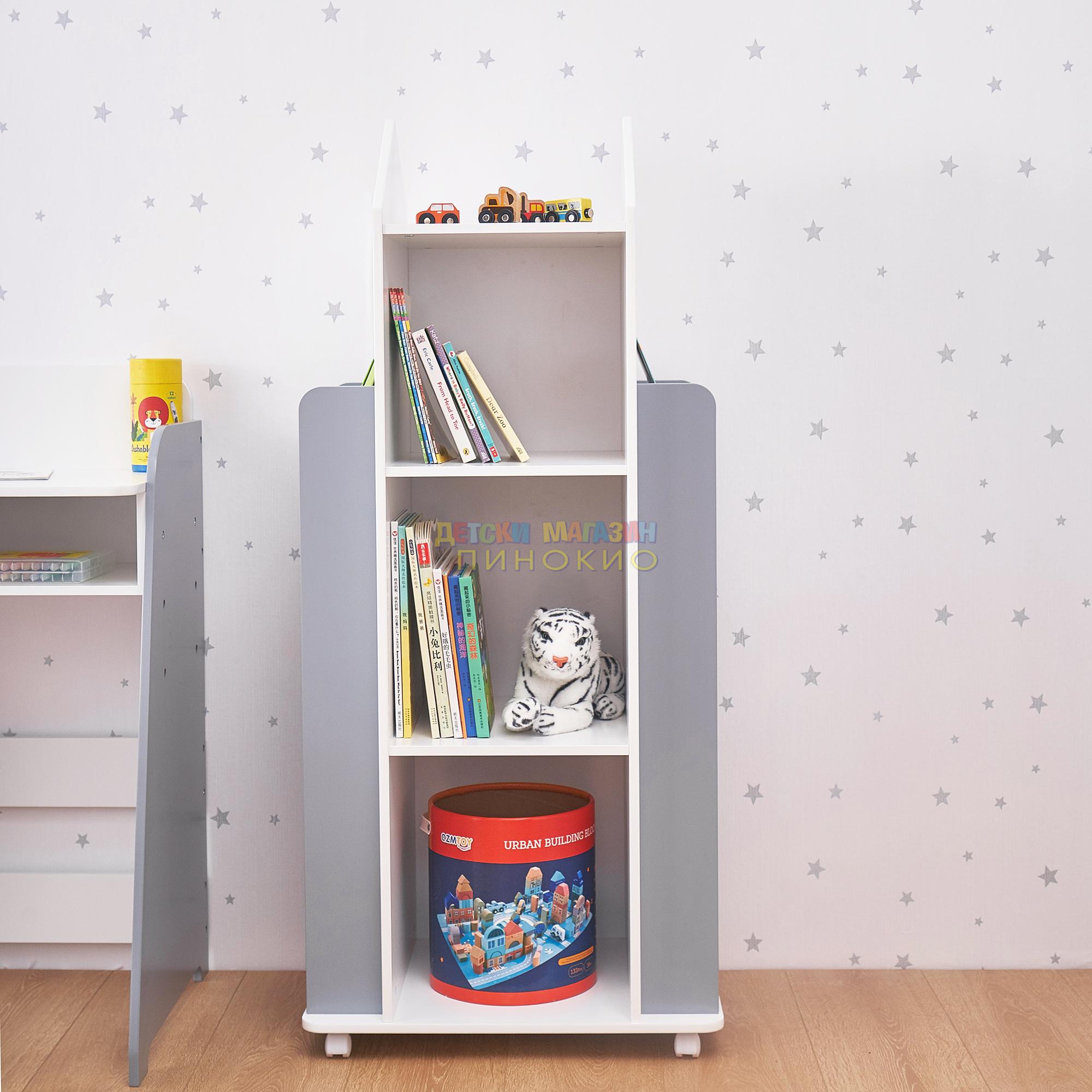 Въртяща секция с рафтове на 4 нива TF6914 GINGER HOME - Image 10
