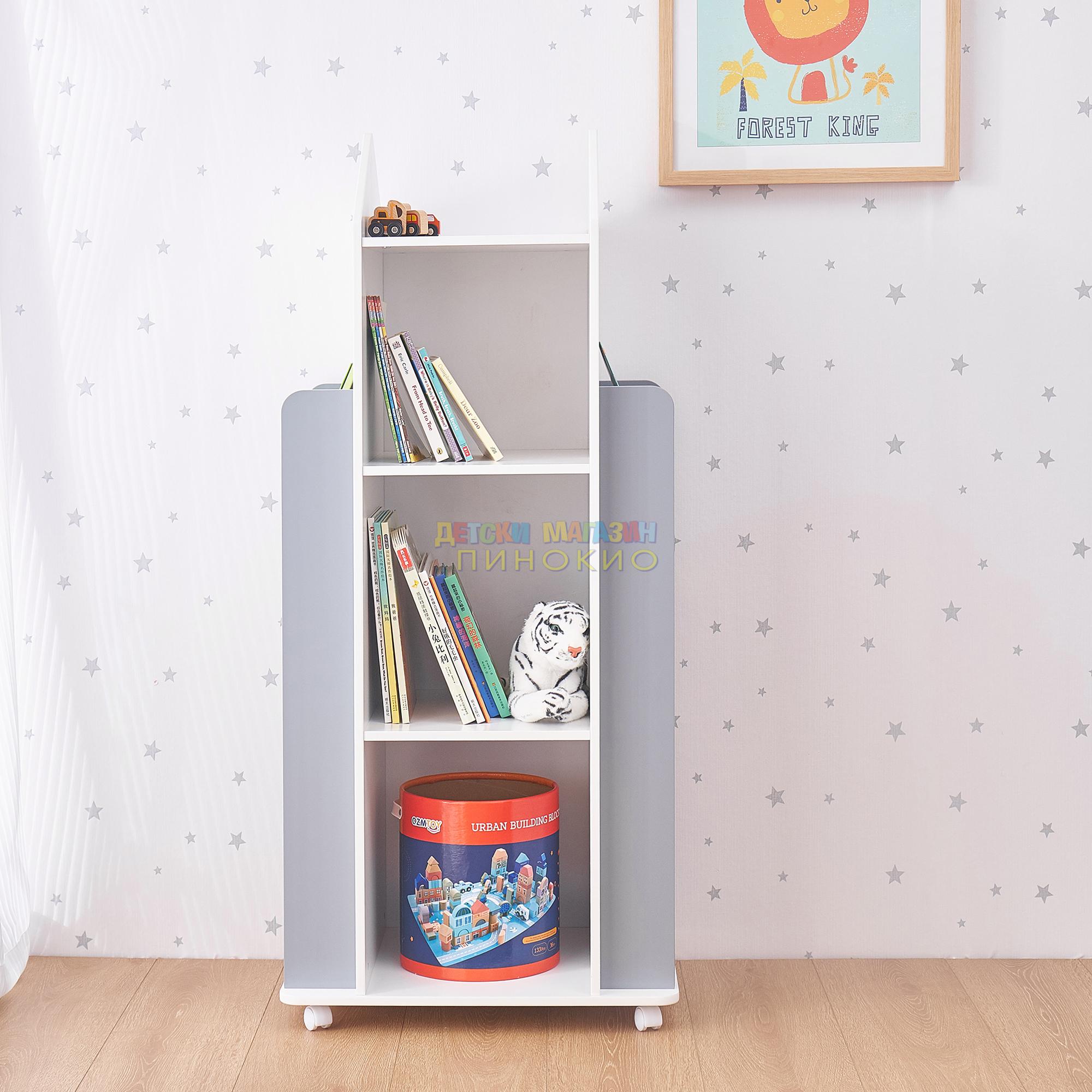 Въртяща секция с рафтове на 4 нива TF6914 GINGER HOME - Image 8