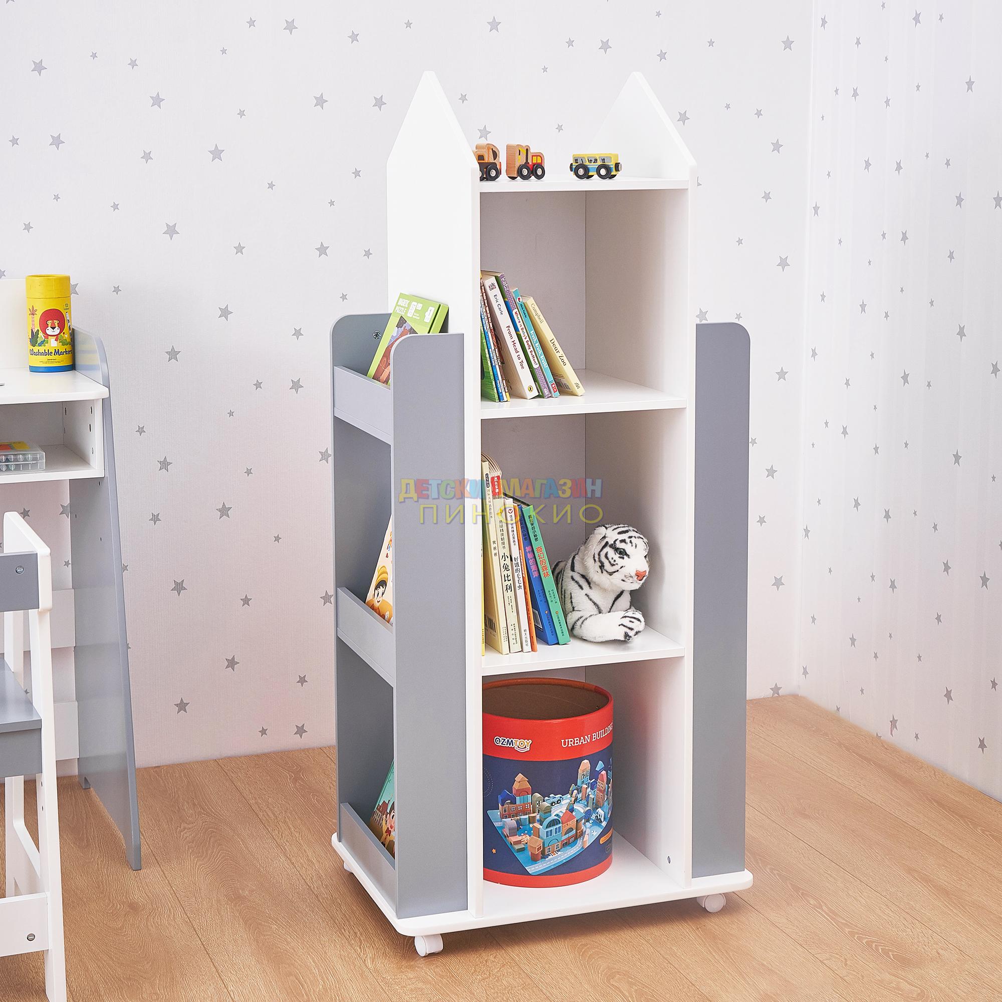 Въртяща секция с рафтове на 4 нива TF6914 GINGER HOME - Image 9