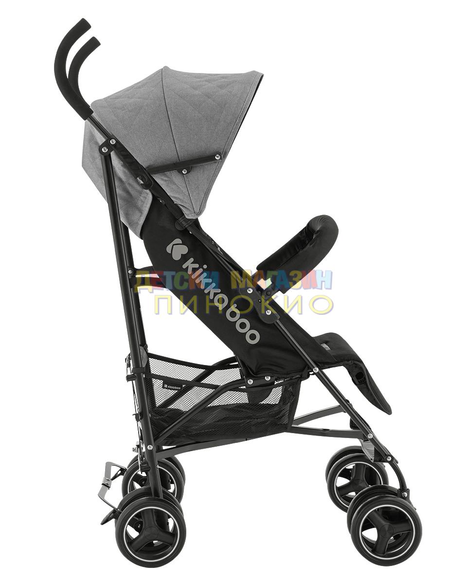 Лятна количка Beetle Grey 2023 KIKKABOO - Image 3