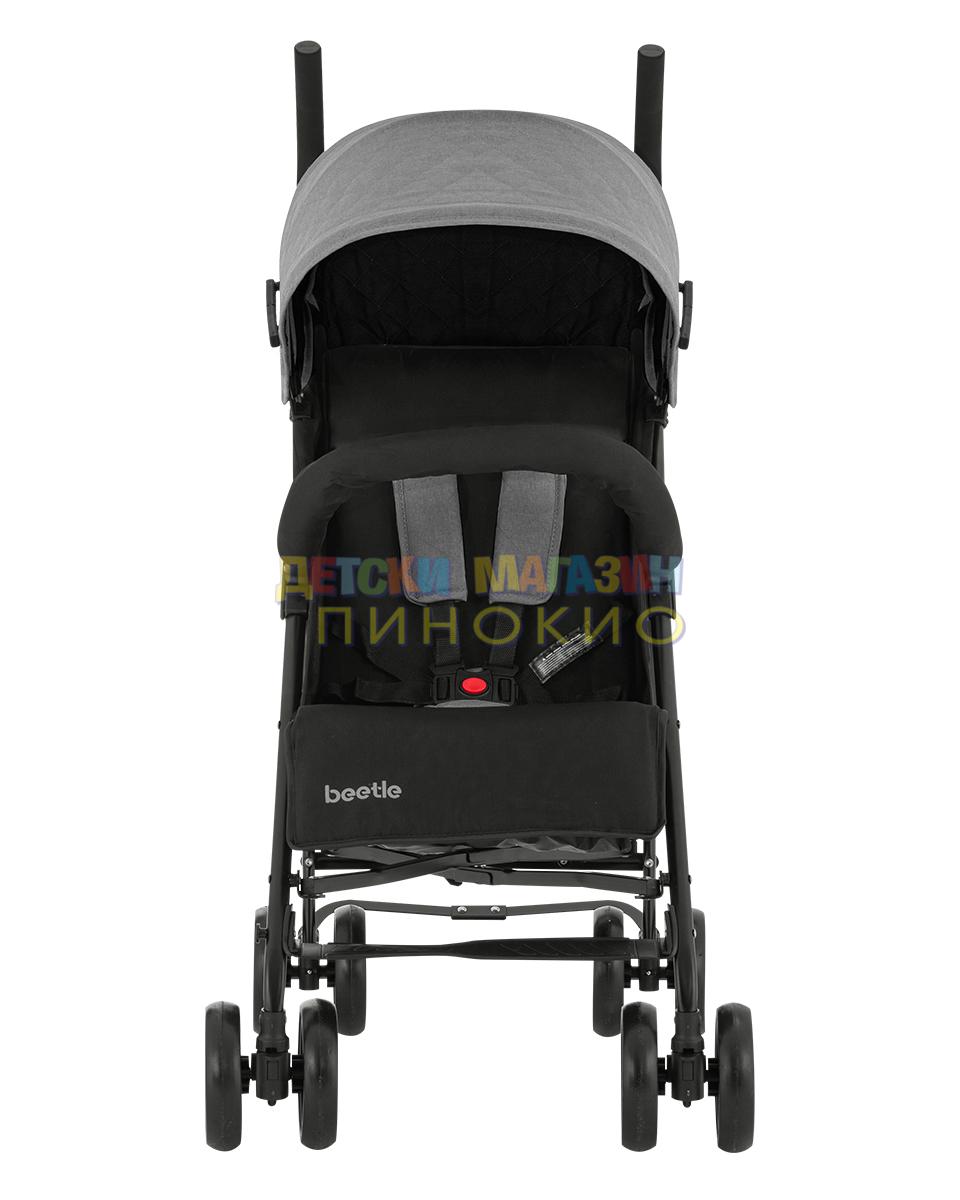 Лятна количка Beetle Grey 2023 KIKKABOO - Image 6