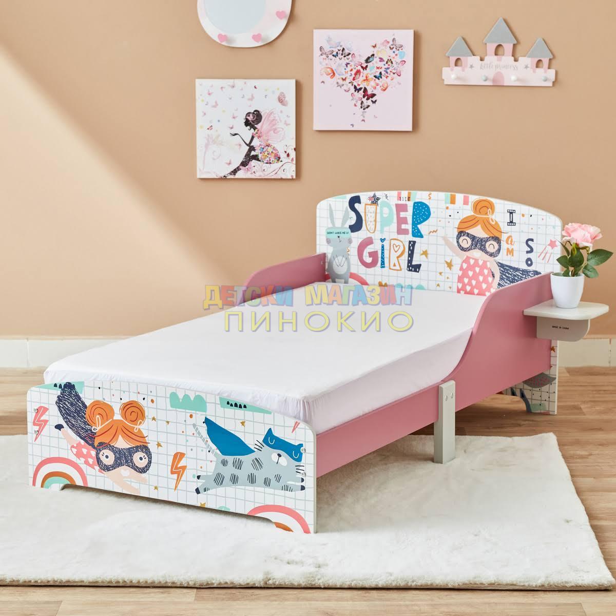 Детско дървено легло с преграда TF6000 GINGER HOME - Image 3