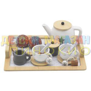 Дървен детски комплект за чай и кафе W10B318B GINGER HOME