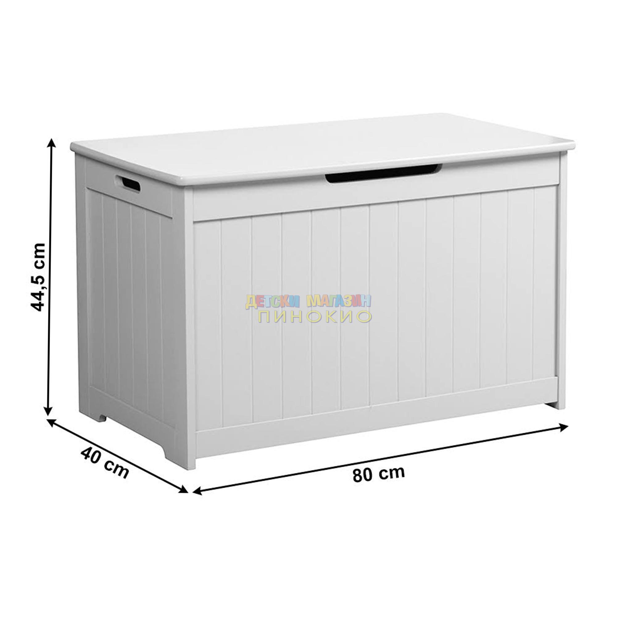 Детска дървена ракла 2 в 1 JWTR-3086 GINGER HOME - Image 4