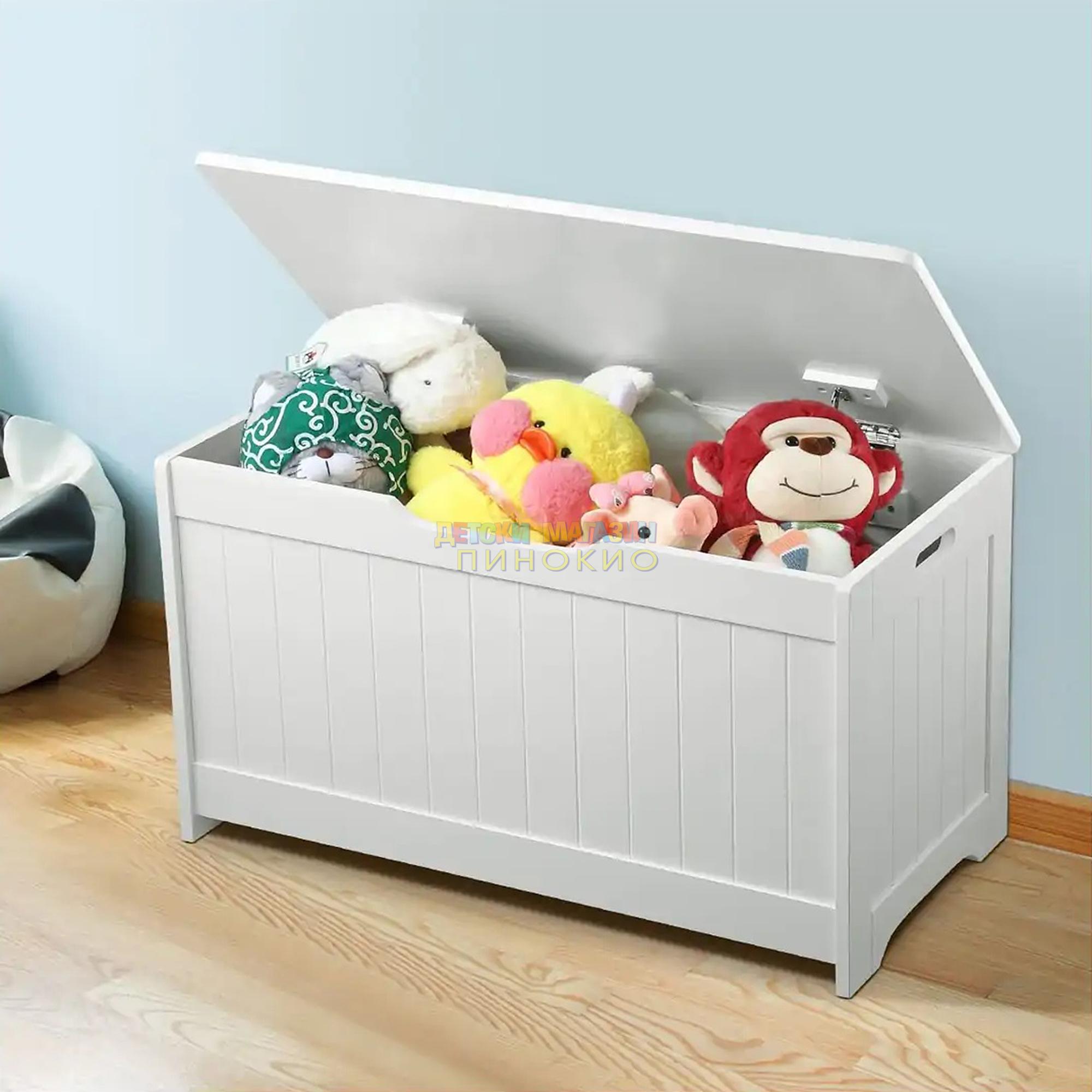 Детска дървена ракла 2 в 1 JWTR-3086 GINGER HOME - Image 5
