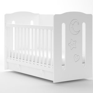 Дървена кошара Поли подвижна решетка 60 / 120 DIZAIN BABY