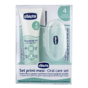 Бебешки комплект за почистване на зъбки 2 в 1 Chicco