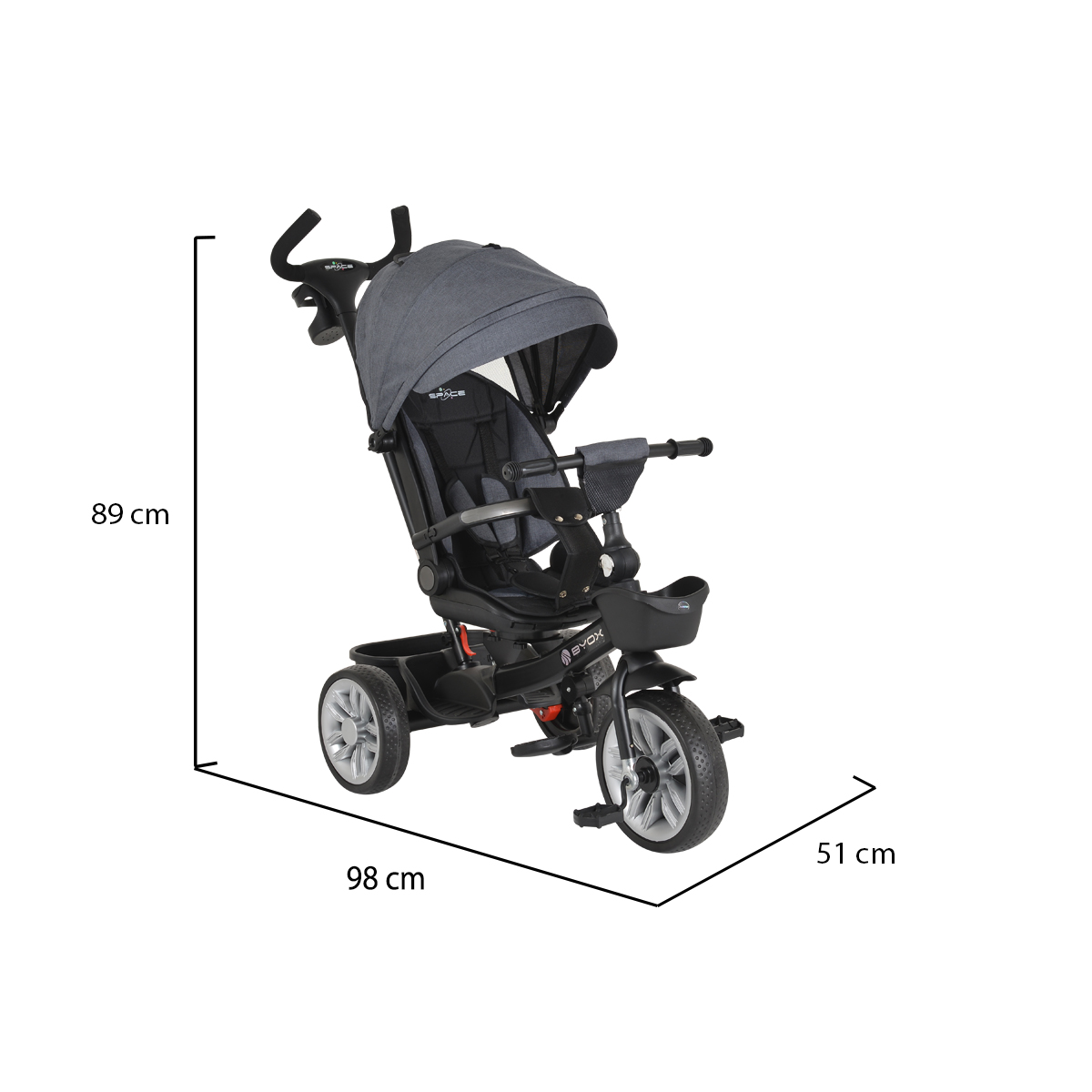Детска триколка Space Byox - Image 13