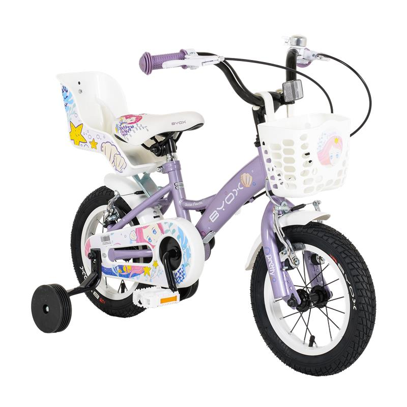 Детски велосипед 12" Princess Violet Byox