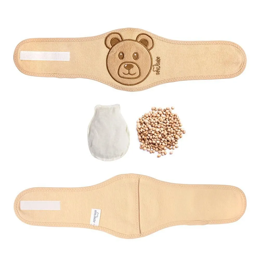 Колан за облекчаване на колики бежов Sevi Baby - Image 3