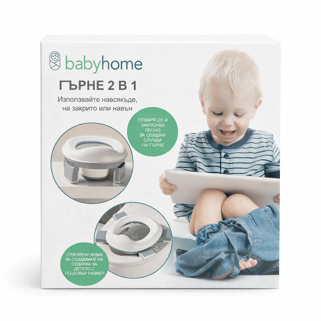 Сгъваемо гърне 2 в 1 Babyhome